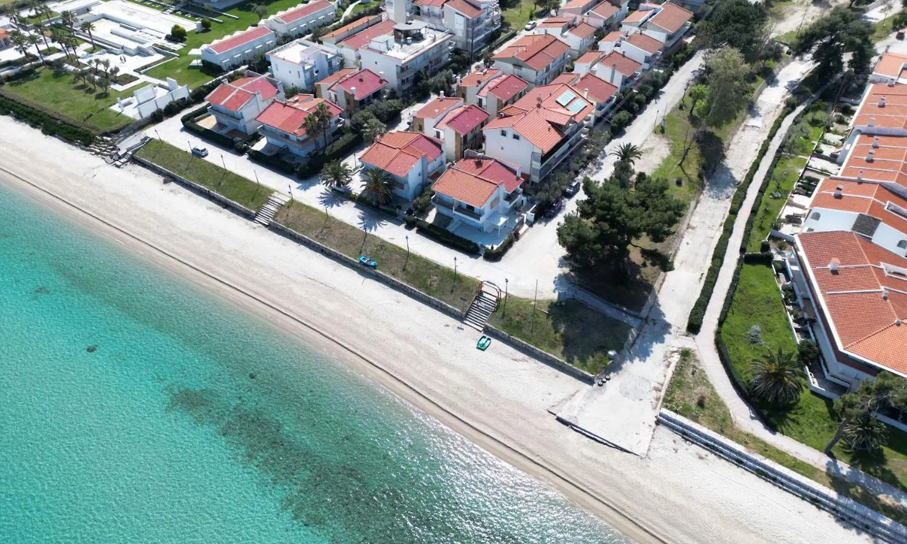 Long Island House, Beachfront Hanioti Greece
